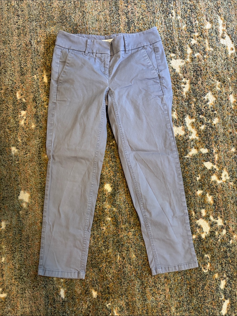 LOFT Light Blue Slim Straight Chinos